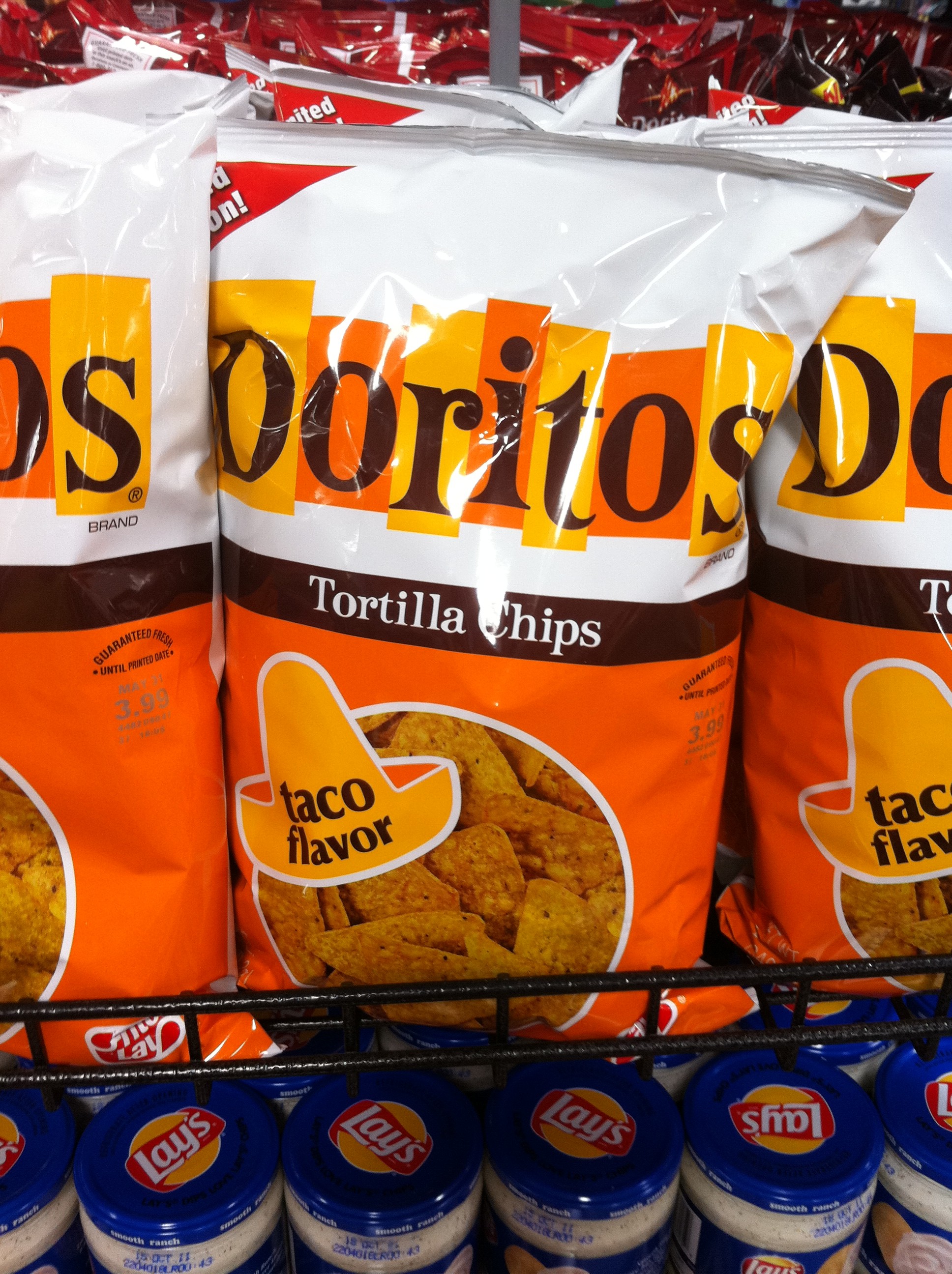 Taco Doritos Throwback